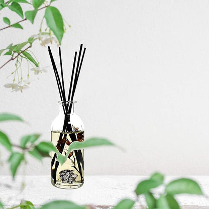 Urban Naturals Mountain Air Scented Fragrance Oil Reed Diffuser & Room Freshener | Golden Apples, Birch Wood, Fennel, Pear Eucalyptus, Mint & Aromatic Sage | Decorative Botanicals | Vegan | USA Made
