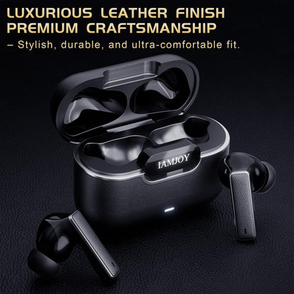 IAMJOY Gaming Earbuds, 20ms Low Latency, Active Noise Cancelling with 6 Mic, 2.4GHz & Bluetooth, 35 Play Time, Wireless Earbuds Compatible with Meta Quest 3/2, PS5/4, Steam Deck, VR, Switch, PC