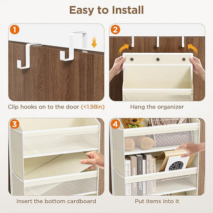 Over The Door Organizer, 8 Shelf Door Hanging Organizers