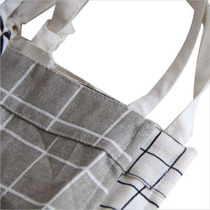 Lovely Cotton Parent Child Apron, Comfortable and Creative Artist Chef Apron for Painting Cooking, Pack of 2 (White)