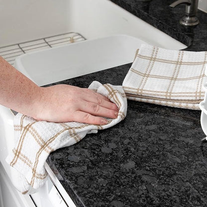 T-Fal Premium Waffle Dish Cloths: Highly Absorbent, Super Soft Long Lasting