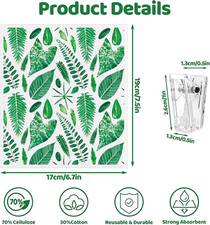 6 Pack St.Patricks Day Swedish Dishcloths
