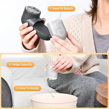 Electric Fabric Shaver and Lint Remover, Portable Fuzz Remover