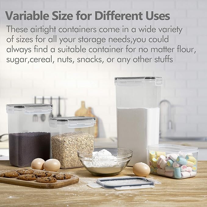 CHEFSTORY Airtight Food Storage Containers