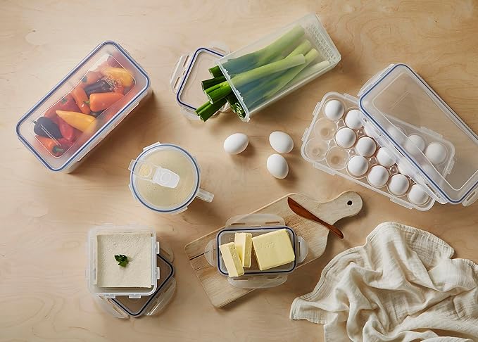 LOCK & LOCK Easy Essentials Food Storage lids/Airtight containers, BPA Free