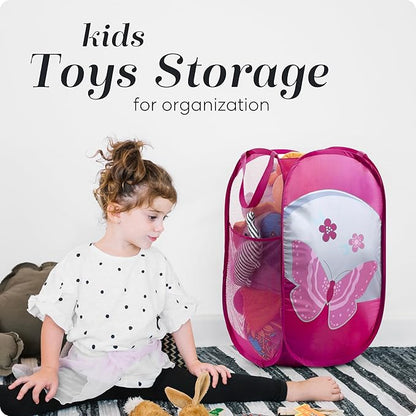 Handy Laundry Collapsible Mesh Pop Up Hamper