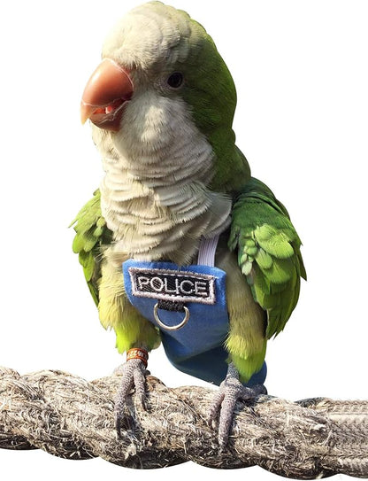 Parrot Flight Suits - Reusable Waterproof Diapers, Bird Clothes Pet Supplies Poli (5XL)