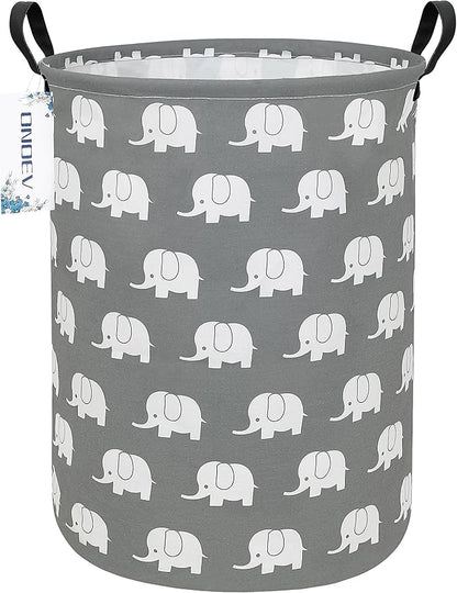 Round waterproof laundry basket, foldable storage basket, laundry Hampers