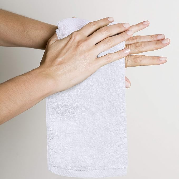Utopia Towels 24 Pack Cotton Washcloths Set, 100% Ring Spun Cotton, Highly