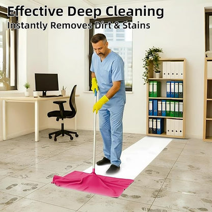 4/8 Pcs Extra Large Microfiber Cleaning Cloths – 30x20 in Mop Towels