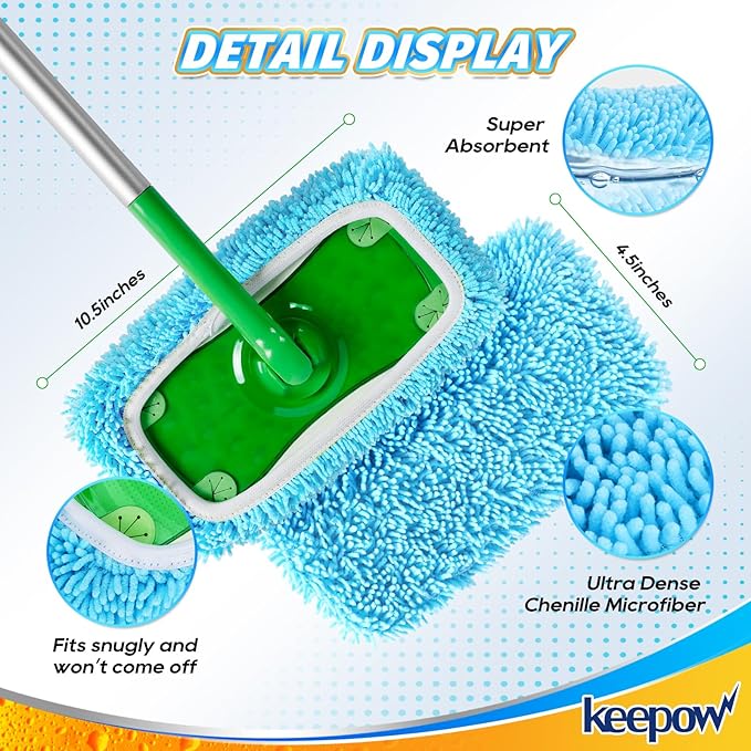 KEEPOW Wet Pads Refill Compatible