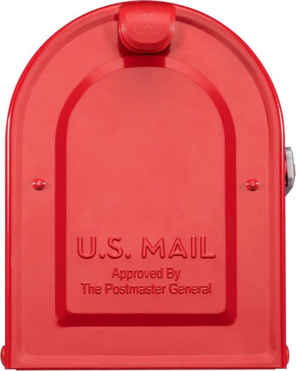 ARCHITECTURAL MAILBOXES 7600R MB1 Mailbox, Medium, Red (Pack of 3)