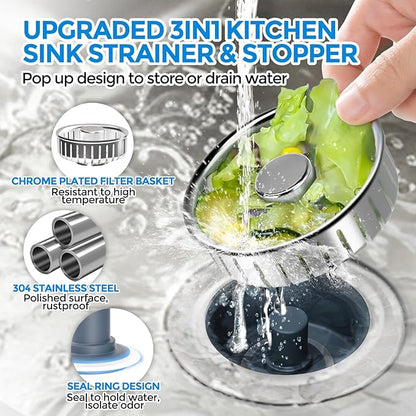 zaa Kitchen Sink Drain Strainer