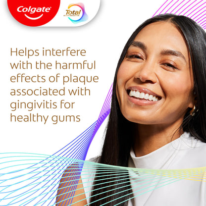 Colgate Total Plaque Pro Release Whitening Toothpaste, 2 Pack, 3.0 Oz Tubes