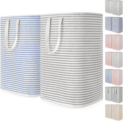 Lifewit 2 Pack Laundry Hamper Large Collapsible Laundry Baskets, Freestanding