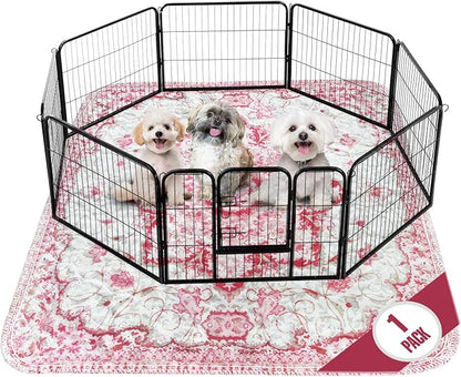 PUPIBOO Washable Pee Pads for Dogs and Cats - Super Absorbent Reusable Puppy Training Pads - 100% Waterproof, Leak-Proof & Non-Slip Whelping Pads for Pet Housebreaking