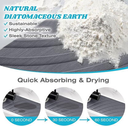 Stone Faucet Mat for Kitchen Sink