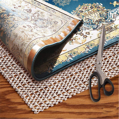 ArrErr Non-Slip Rug Pads Strong Area Rugs Gripper 47“ x 79” Runner Rug Grips Keeper Under Carpet Pads for Living Room Area Rug Washable Rugs Shag Rugs Tile Floors Doormat Keep Safe in Place