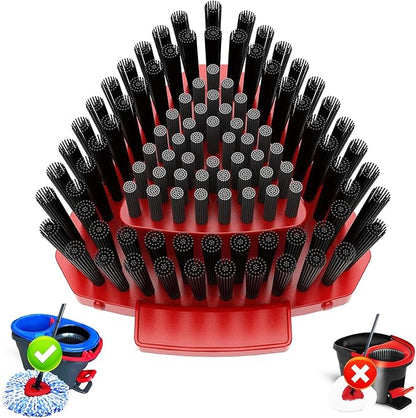 Upgraded Spin Mop Replace Scrub Mop Brush Compatible