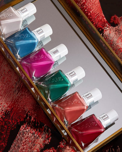 Essie Gel Couture Longwear Nail Polish Kit, Sheer Nude Pink, Fairy Tailor + Top Coat, 0.46 fl oz each