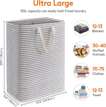 Lifewit Laundry Hamper Large Collapsible Laundry Basket, Freestanding