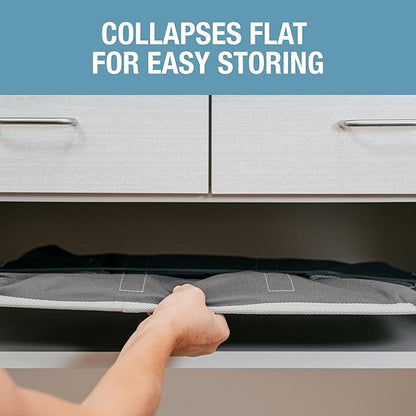CleverMade Collapsible Laundry Basket 2 Pack – 60L Foldable Clothes Hamper