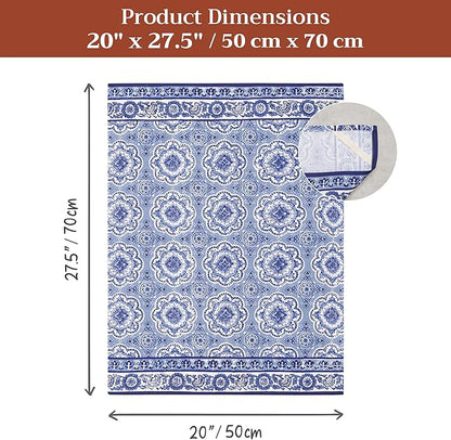 Maison d' Hermine Kitchen Towels Set of 3 100% Cotton 27.50" x 20" Reusable