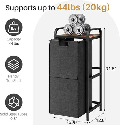 Kitstorack Laundry Hamper, Laundry Basket, Laundry Sorter