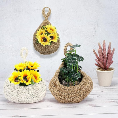 PATIKIL Hanging Fruit Baskets for Kitchen, Large Size Teardrop Home Decor