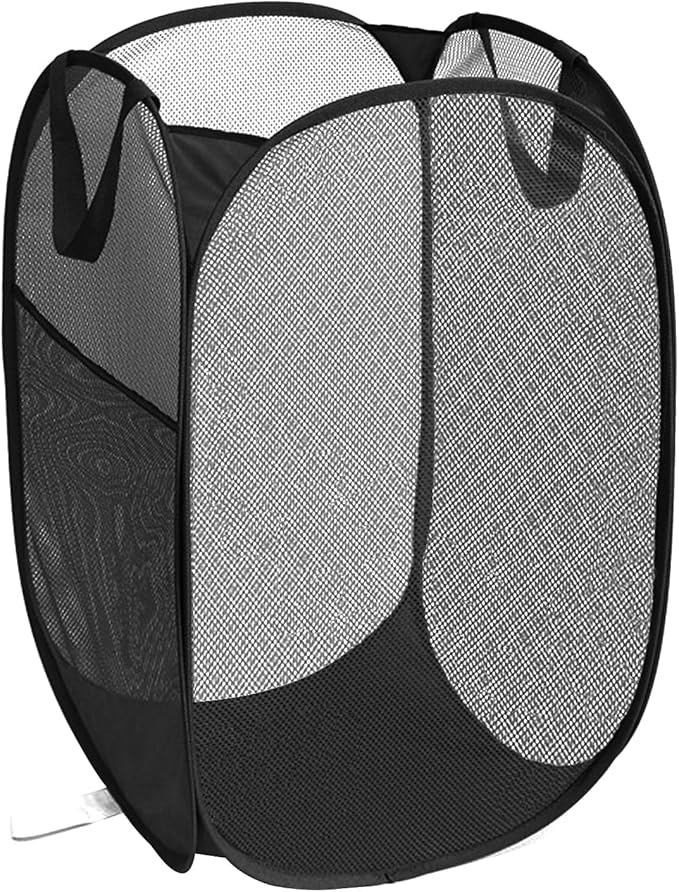 Durable Collapsible Laundry Baskets, Upgrade Foldable Pop Up Hamper