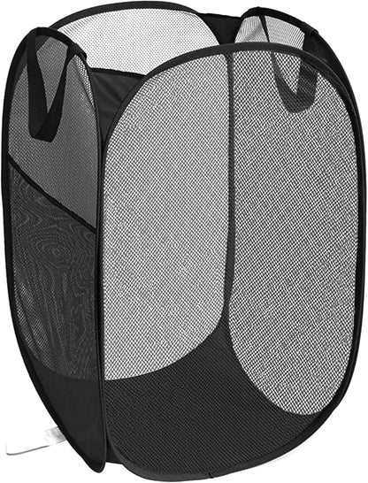 Durable Collapsible Laundry Baskets, Upgrade Foldable Pop Up Hamper