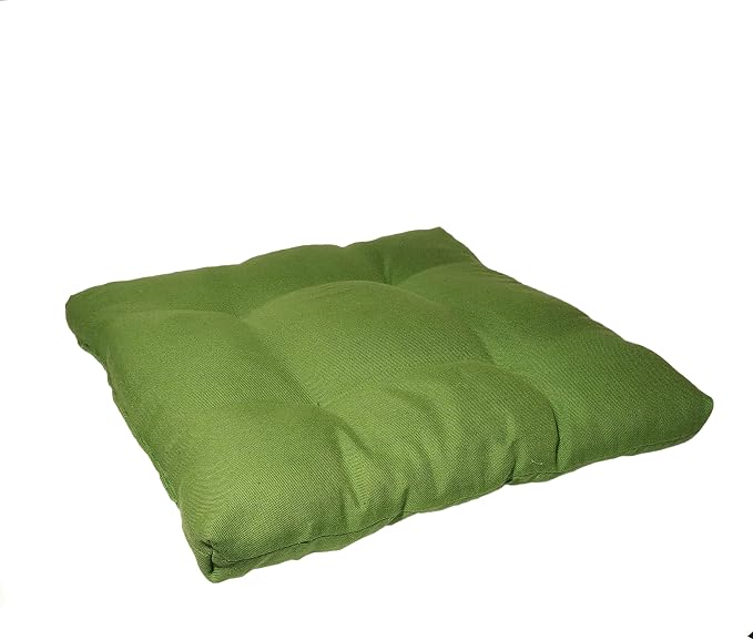 Green Hemp Fabric Dogs and Cats Bed Pillow with Hemp Filler - Pet Sleeping Mat - Comfy Kennel Pad - Large, Small, Standart (Large 24x24")