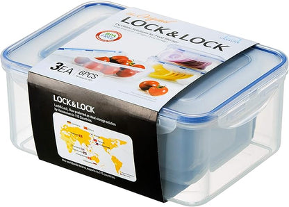 Lock & Lock Assorted Food Storage Container Set