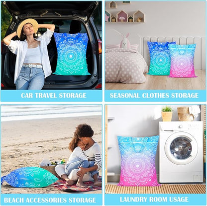 2 Pcs Large Travel Laundry Bags