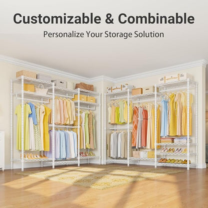 VIPEK V5 Portable Closet Wardrobe Heavy Duty Clothes Rack, Freestanding
