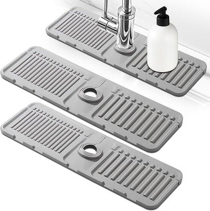 Silicone Faucet Mat 2 Pack