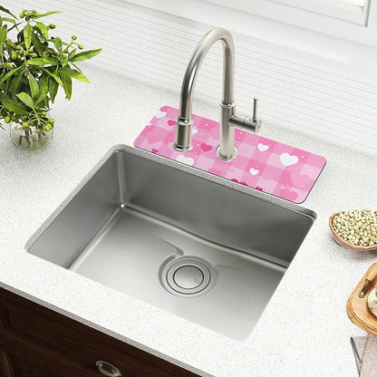 Kitchen Sink Splash Guard 1 PC 30 Inch Sink Faucet Mat Splash Guard