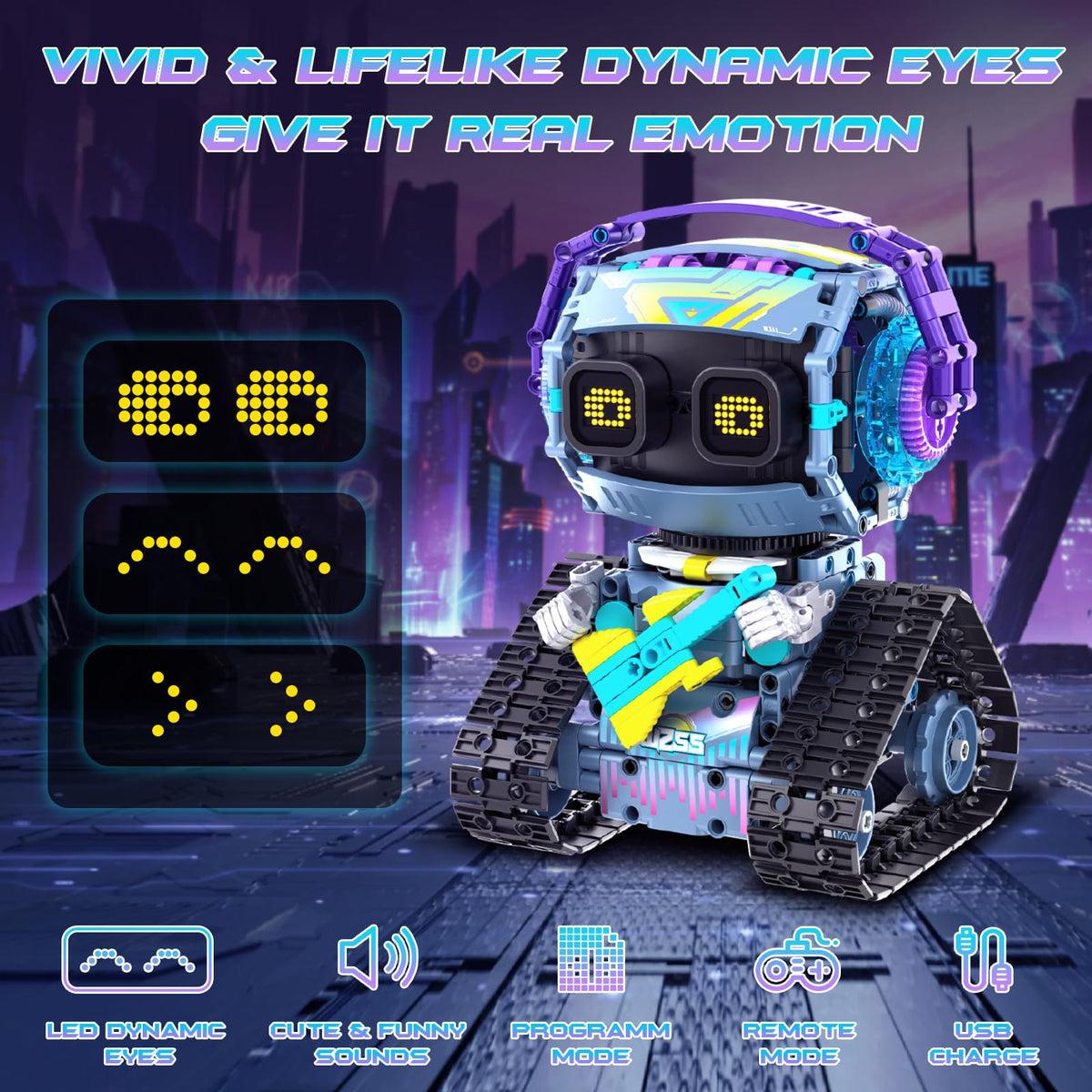 QHECTTY STEM Robot Building Kit for Kids 6-14,3in1 Remote & APP Controlled STEM Rock Robot/Truck/Road Roller Building Toys for Kid,433 Pcs Building Blocks Set Birthday Xmas Gift Ideas for Boys Girls