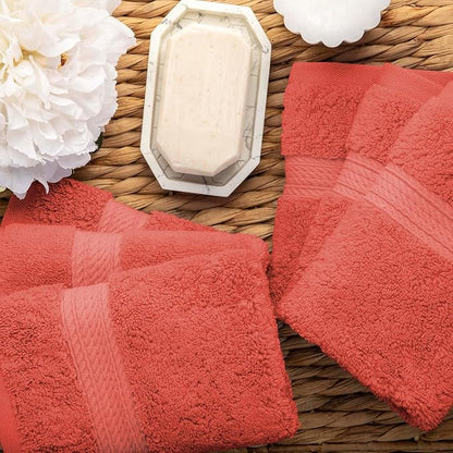 SUPERIOR Solid Egyptian Cotton Face Towel Set