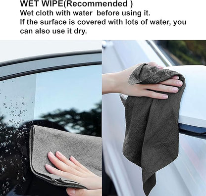 Magic Glass Cleaning Cloth 10 Pcs