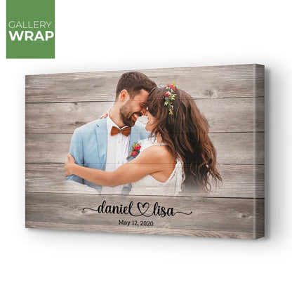 Rustic Wooden Welcome Sign | Custom Portrait from Photo | Wedding Gift & Decoration