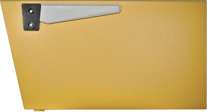 Mail Boss 7583 Mail Manager Curbside Locking Security Mailbox, Marigold