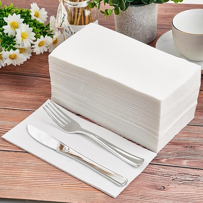 800PACK Disposable Hand Towels for Bathroom, Soft and Absorbent Paper Guest