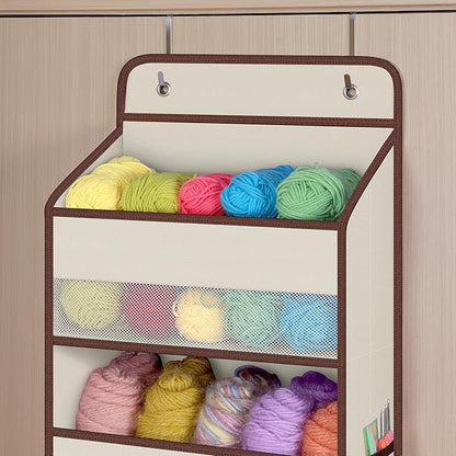 Univivi 1 Pack Over The Door Organizer, Non-Tilting Over The Door Organizer