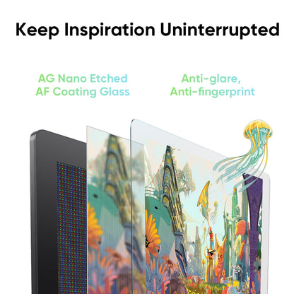 XPPen Artist Pro 24 Gen2 4K Ultra HD Drawing Tablet with Screen, Dual 16384 Pen Pressure Stylus, Wireless Keydial, 99% Adobe RGB, △E<1 Graphic Tablet with Full Laminated AG Pen Display 23.8"