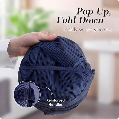 Handy Laundry Collapsible Mesh Pop Up Hamper