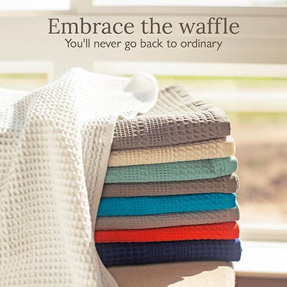 GILDEN TREE Waffle Hand Towels for Bathroom Quick Dry Towel Super Absorbent