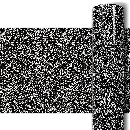 Black Composition Bulletin Board Roll Reusable Waterproof Erasable Composition Notebook Non-Woven Fabric Bulletin Board Roll Black and White Background Poster for Classroom Decor Wrap Craft 15.7"x20ft