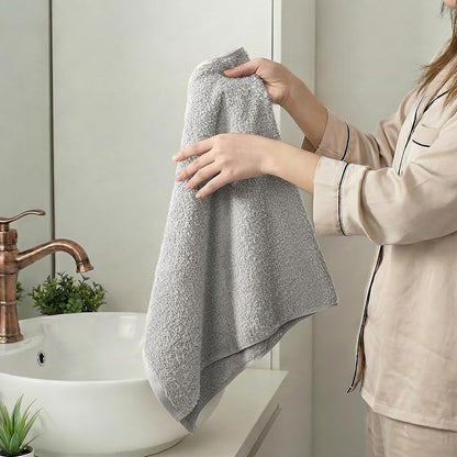 REDKISS 4-Pack Luxury Hand Towels, 16x32 Inch 450 GSM 100% Cotton, Super Soft