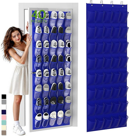 Unjumbly Over the Door Shoe Organizer